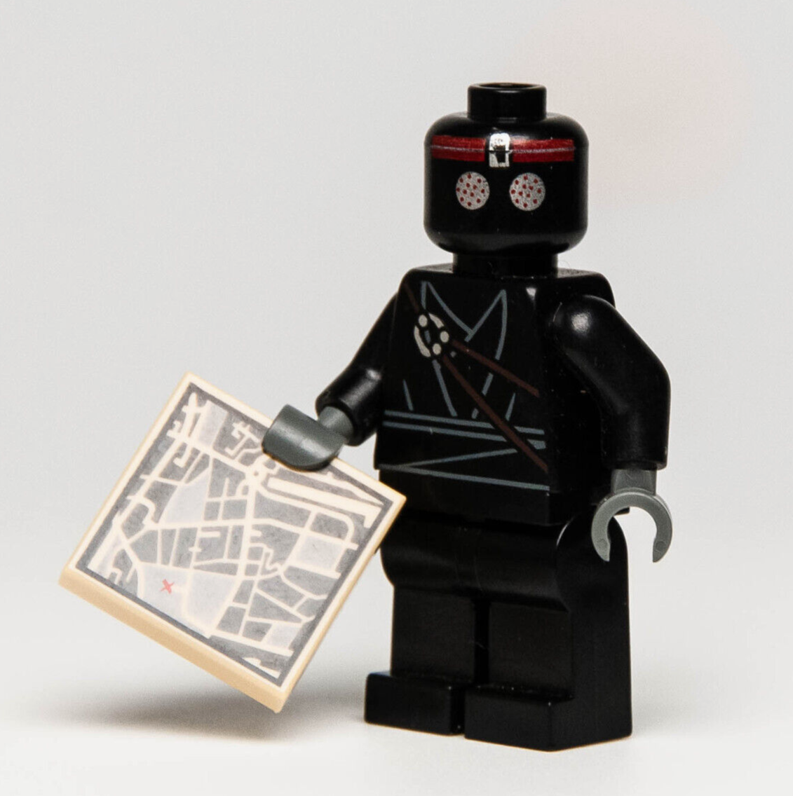LEGO TMNT Minifigure - Foot Soldier Robot w/ Map (tnt011) 79100 79122 79103 - StudBee