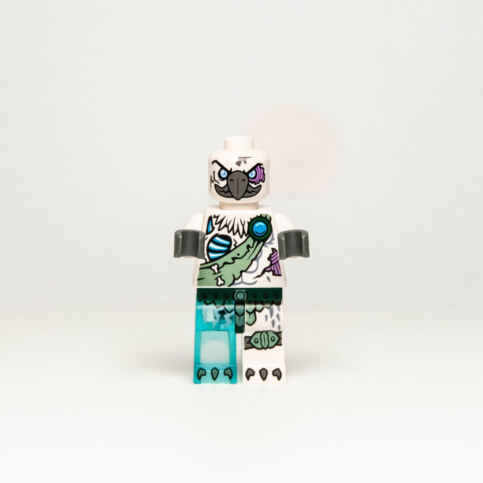 Lego Chima Minifigure - Voom Voom Heavy Armor (loc074) Phoenix Fire Temple 70146 - StudBee