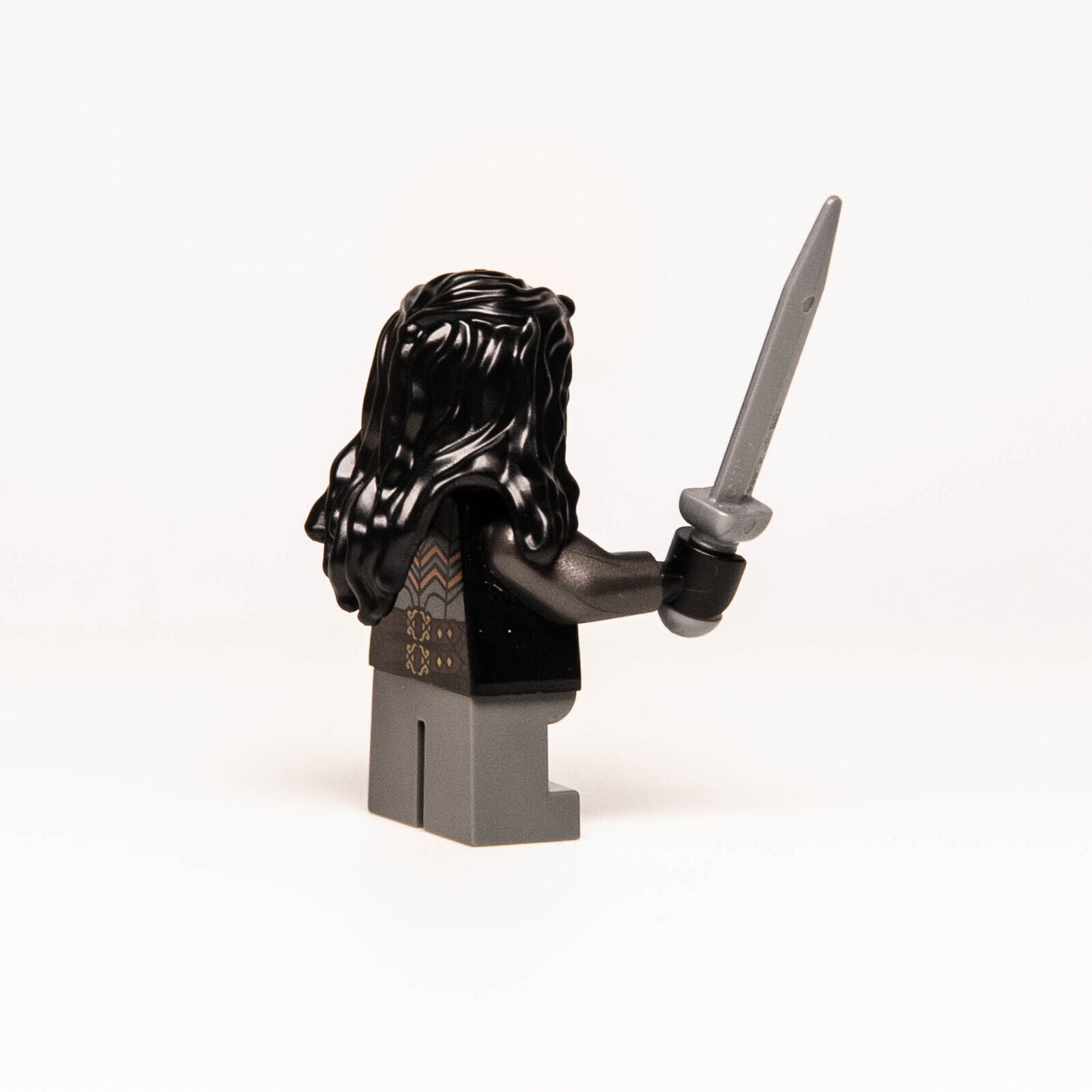 Lego LoTR Hobbit Minifigure - Kili the Dwarf Gold (lor096) 79018 Lonely Mountain - StudBee