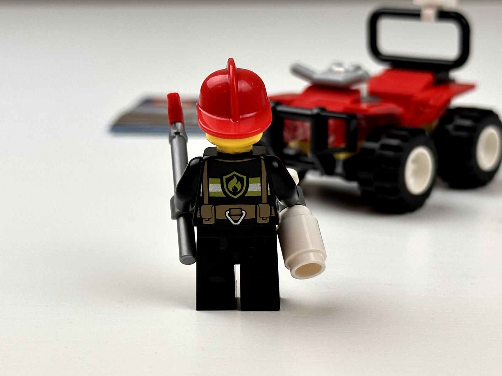 LEGO Town City Fire ATV (30361) Fireman Minifigure - StudBee