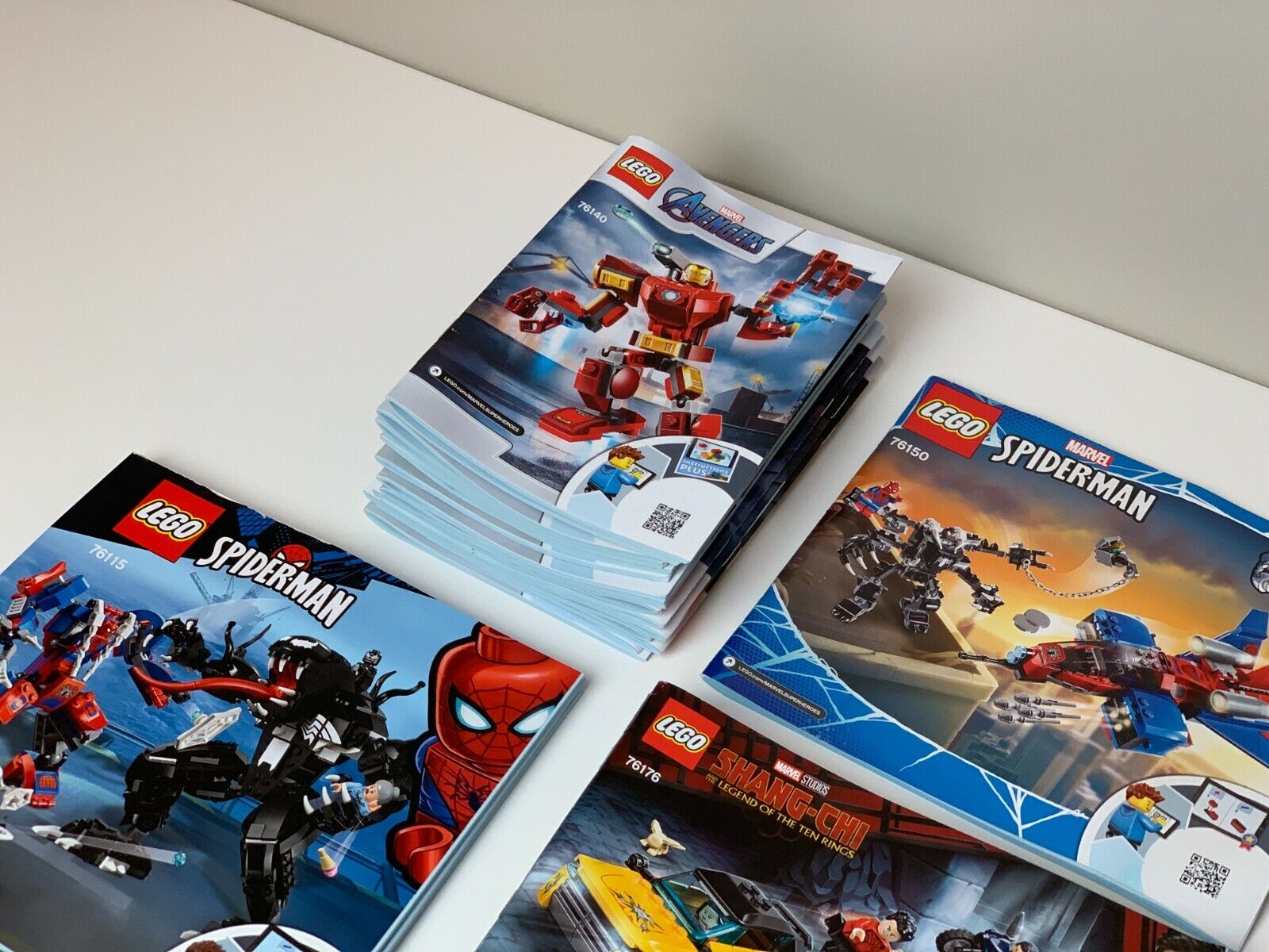 LEGO Marvel Assorted Building Instruction Manuals (LOT of 58) - StudBee