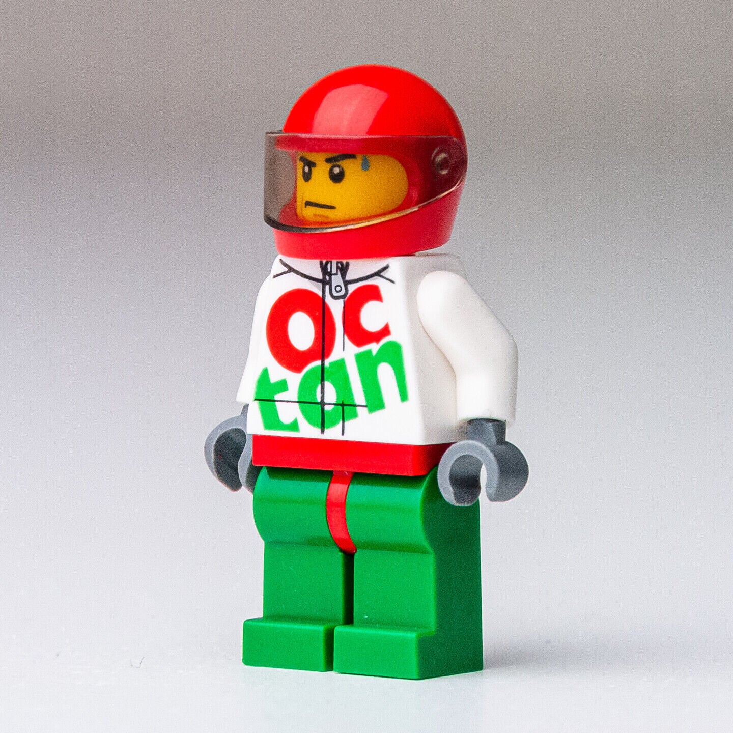 LEGO Speed Record Car Driver Octan Minifigure - 60178 (cty0842) (oct - StudBee