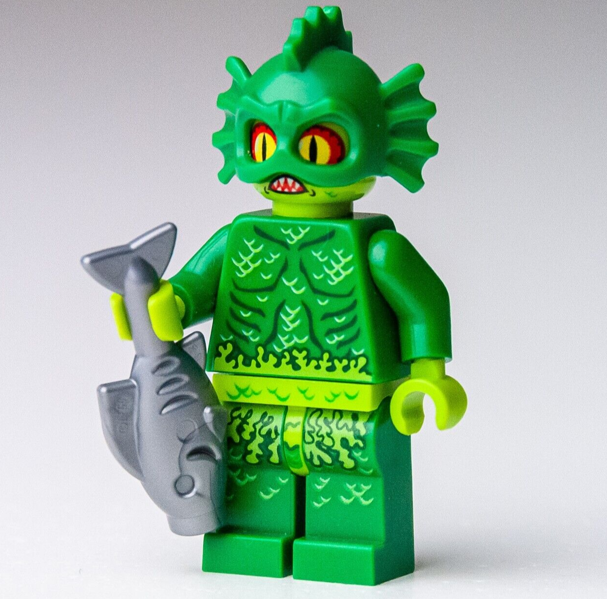 lego monsters 1X LEGO Minifigure Monster Fighters Swamp Creature Green Mask 9461 Mof014
