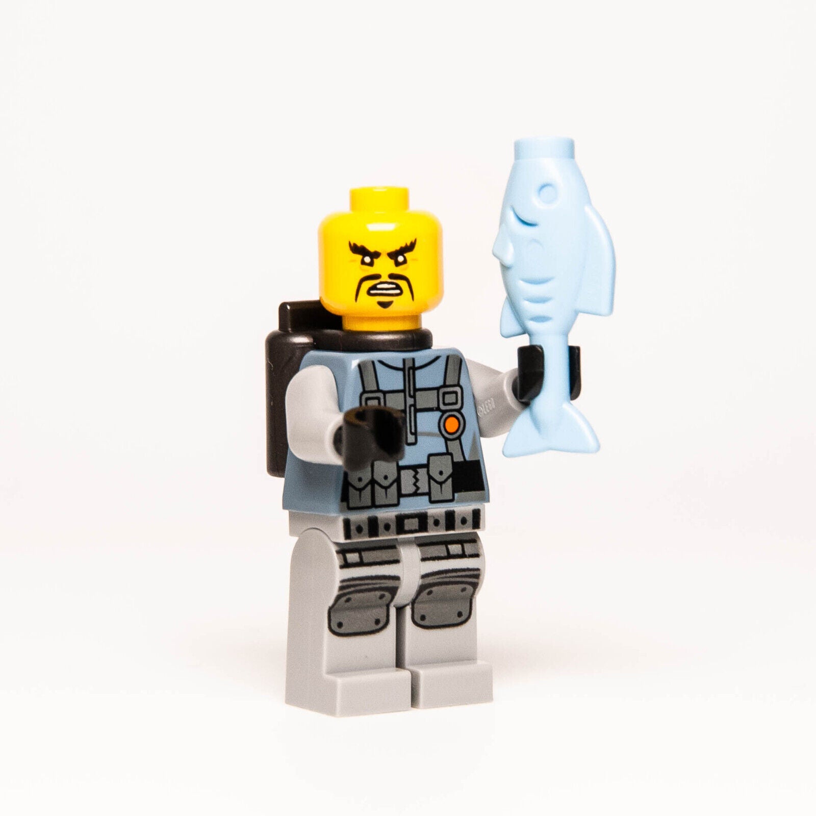 Ninjago LEGO Movie Minifigure: Hammer Head Fu Manchu (njo378) 70656 Shark Army - StudBee