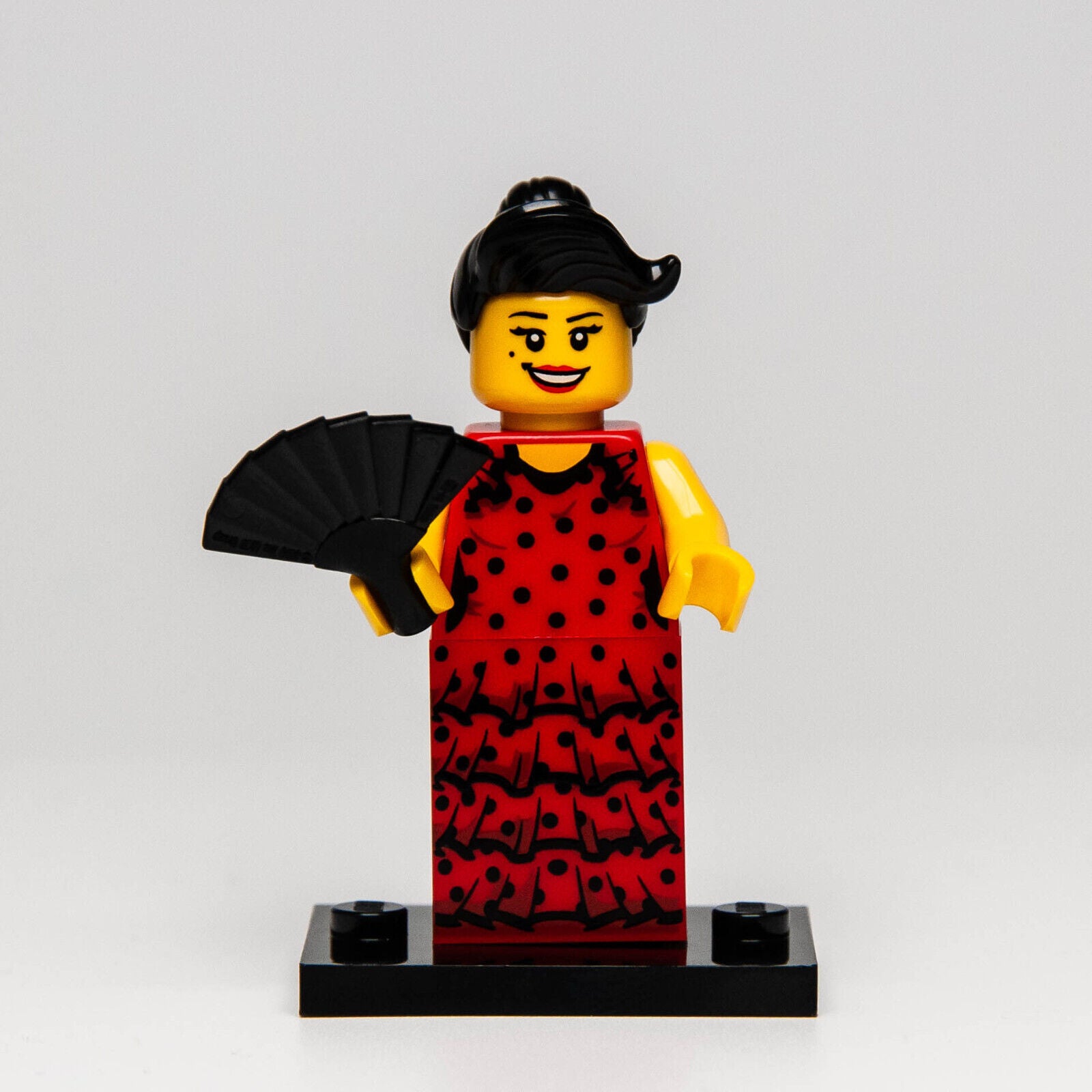 LEGO CMF Minifigure, Series 6 - Flamenco Dancer w/ Fan (col06-6) - StudBee