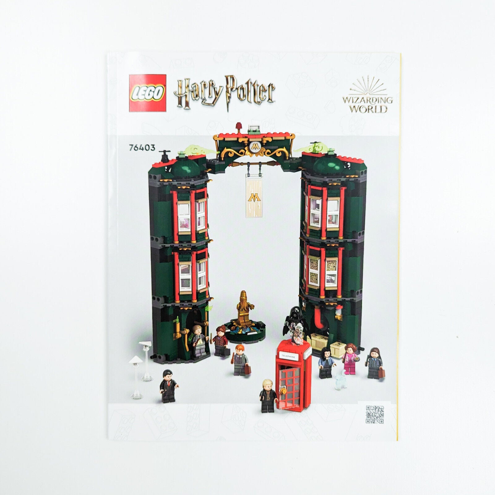 New LEGO Harry Potter The Ministry of Magic Set 76403 BOOKLET ONLY - StudBee