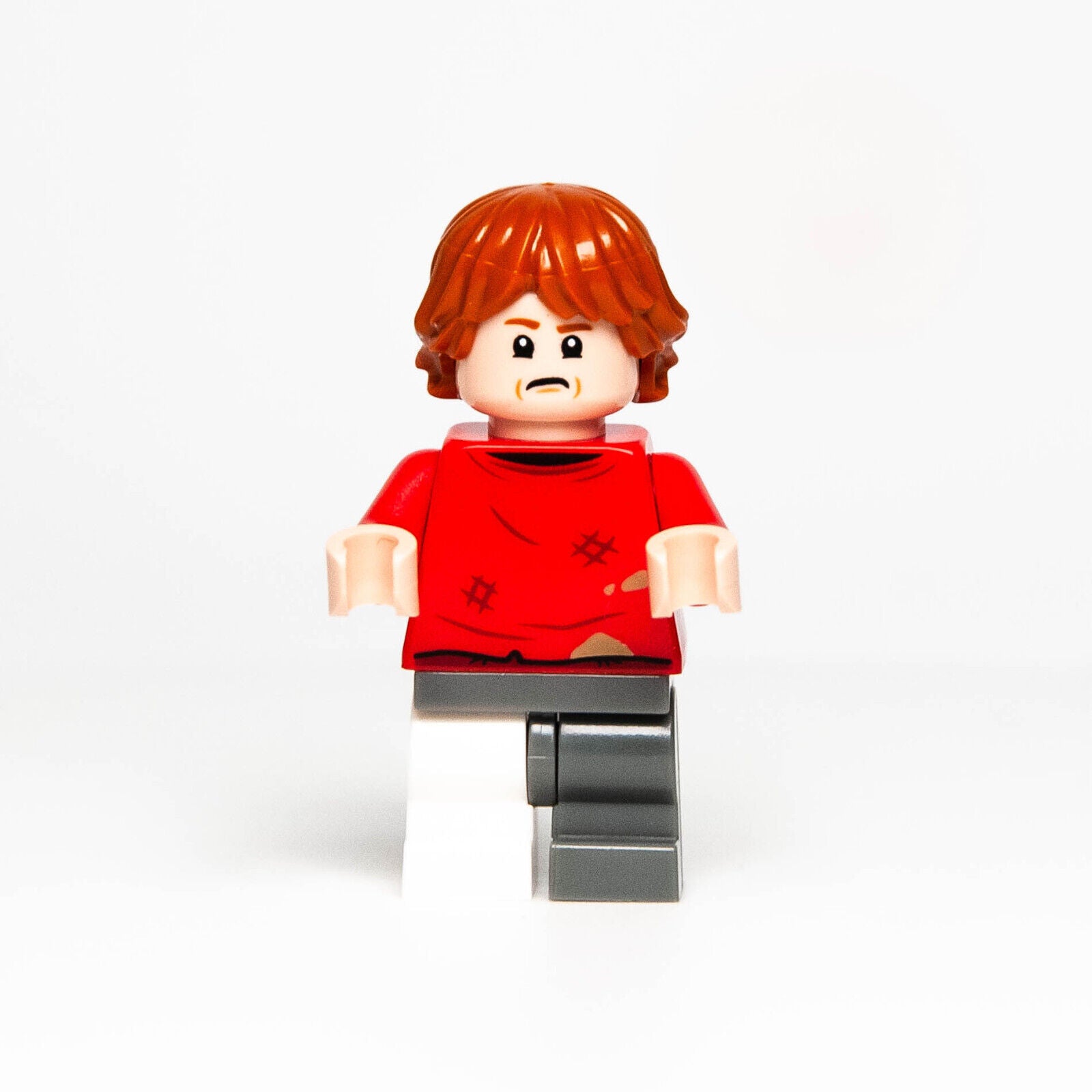 New LEGO Azkaban Minifigure: Ron Weasley Red Sweater, Cast 76398 Hospital (hp328