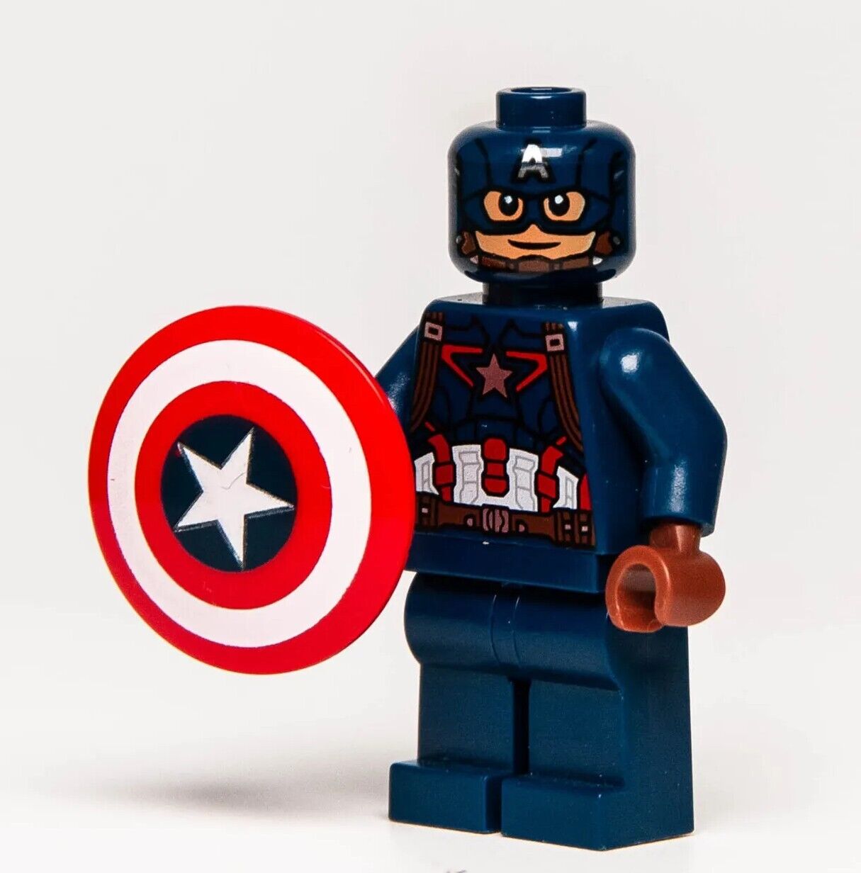 LEGO Marvel Avengers Captain America Minifigure (sh177) 30447 76032 76041 76067 - StudBee