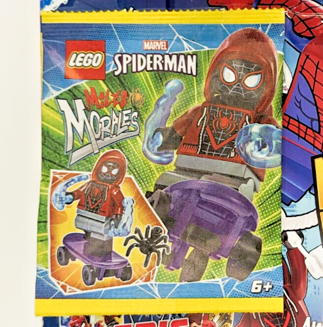 LEGO Marvel Spider-Man Magazine Issue 3: Miles Morales Minifigure (sh679) 682303 - StudBee