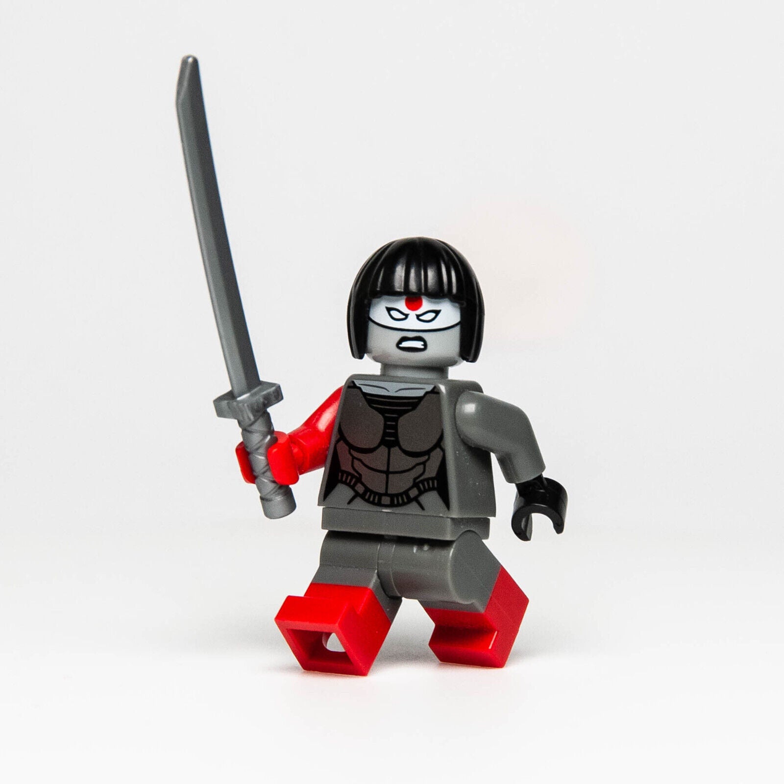 Lego Batman DC Minifigure - Katana (sh283) 76055 Killer Croc Smash - StudBee
