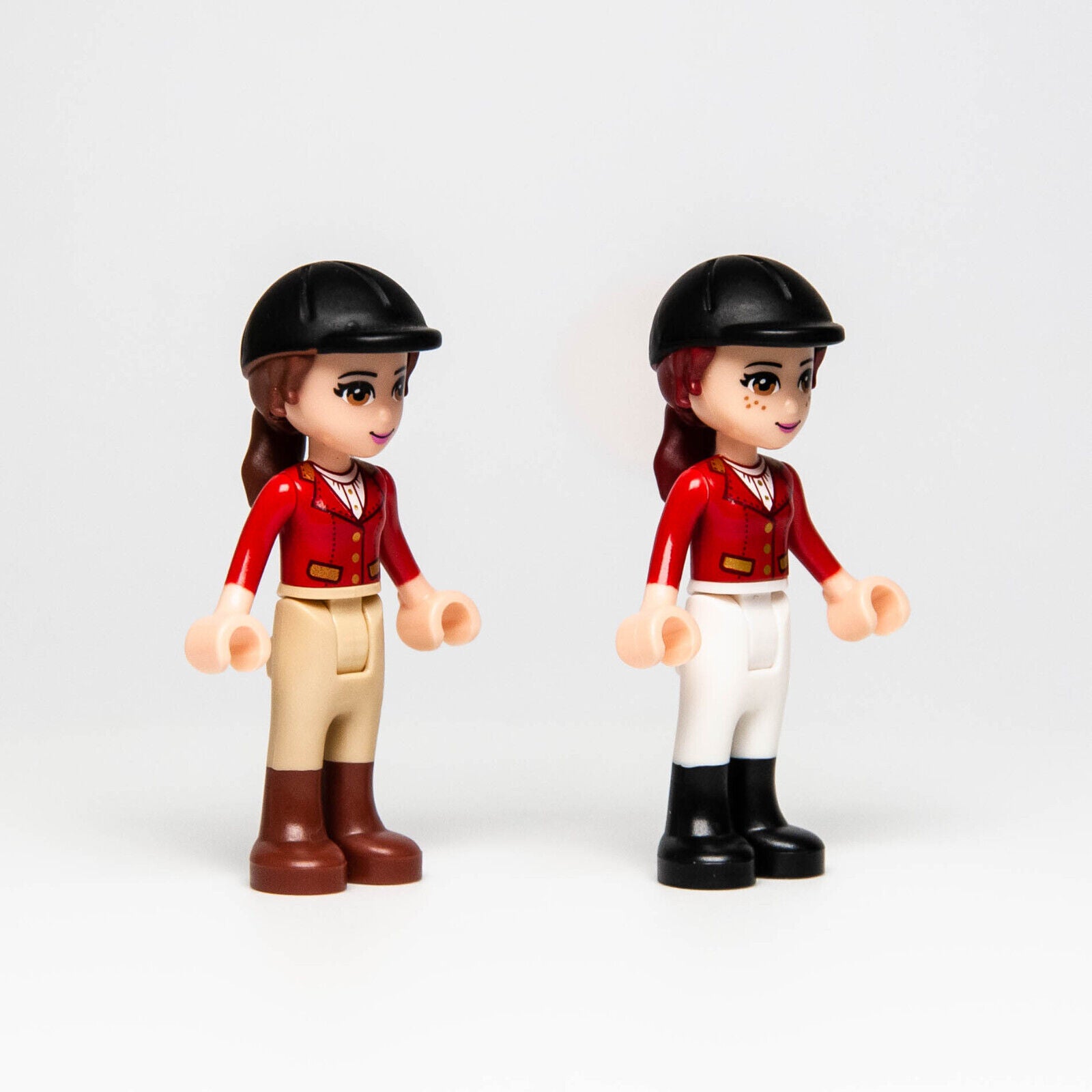 Lego Friends Olivia & MIa Minifigures Horse Riding Pants Helmet 41125 41126 (frn - StudBee