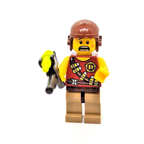 LEGO Dino Hero Tranquilizer Belt Minifigure w/ Gun (dino001) 5887 5884 Jurassic - StudBee