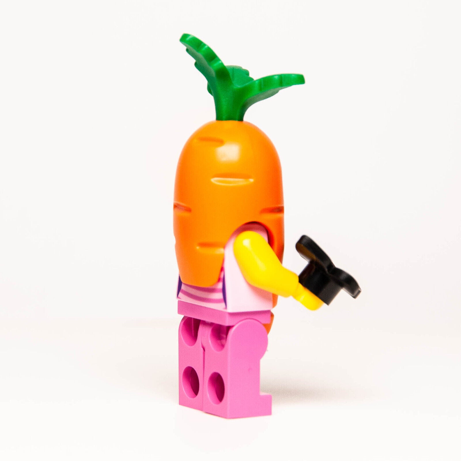 New LEGO BAM 2024 Minifigure - Carrot Suit Costume Lady with Butterfly - StudBee