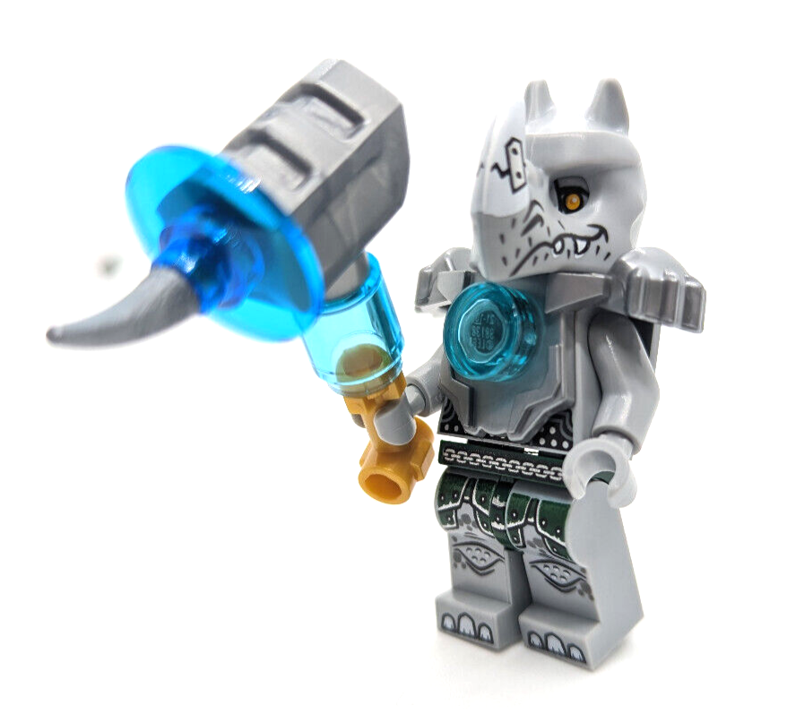 NEW LEGO Chima Rhino Minifigure - Rogon (loc159) 70133 - StudBee