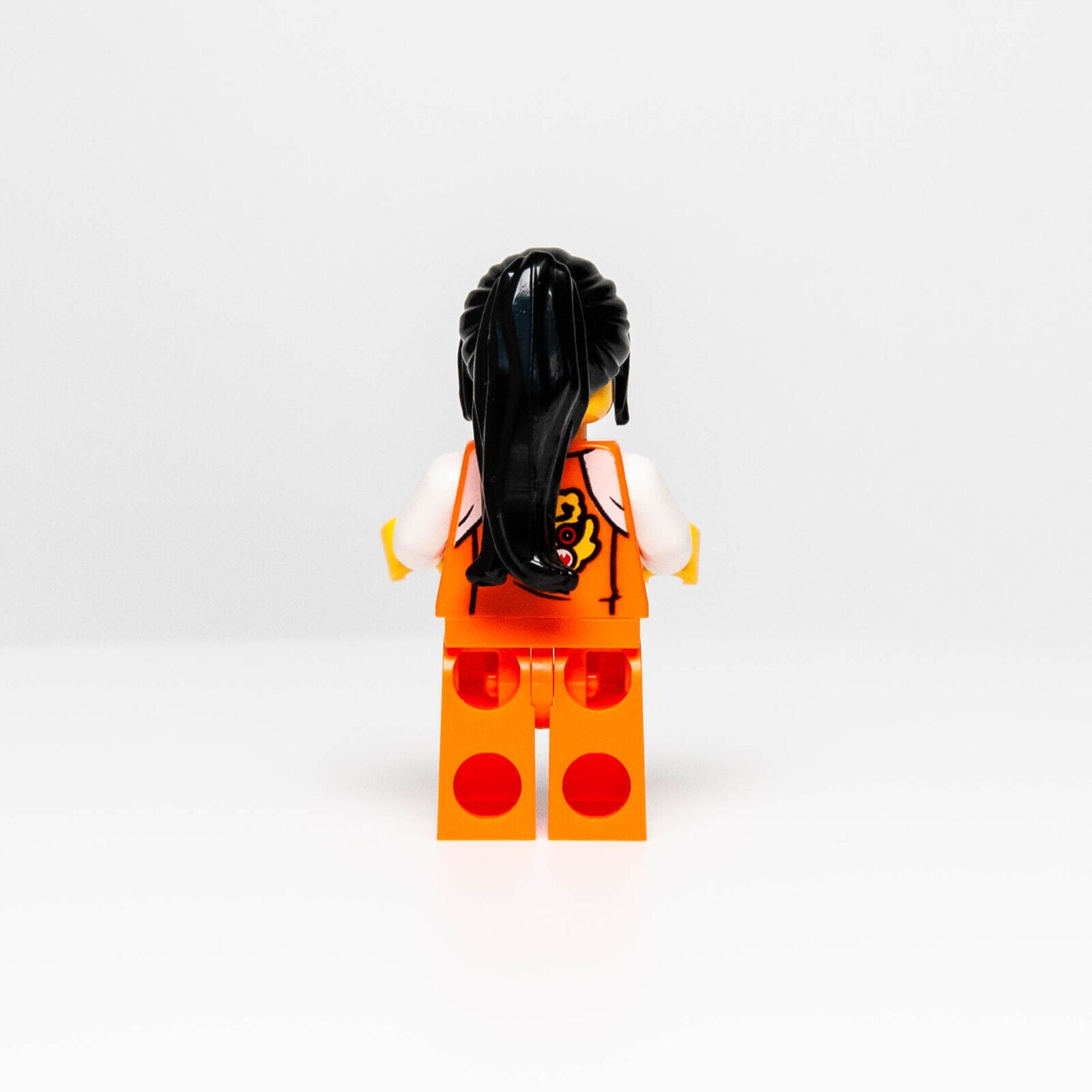 NEW LEGO Lunar Minifigure Woman Orange Tracksuit (hol266) 80108 - StudBee