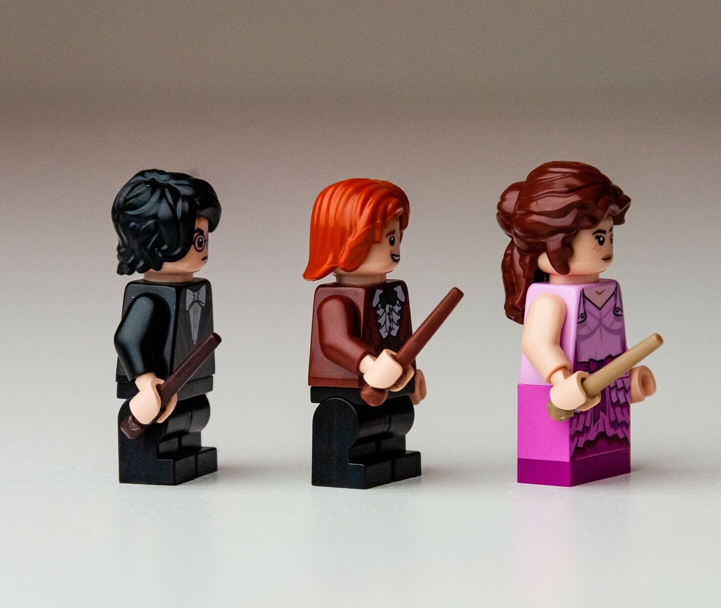 New LEGO Minifigure Lot: Ron Harry Hermione 75948 Hogwarts Clock Tower (hp186) - StudBee