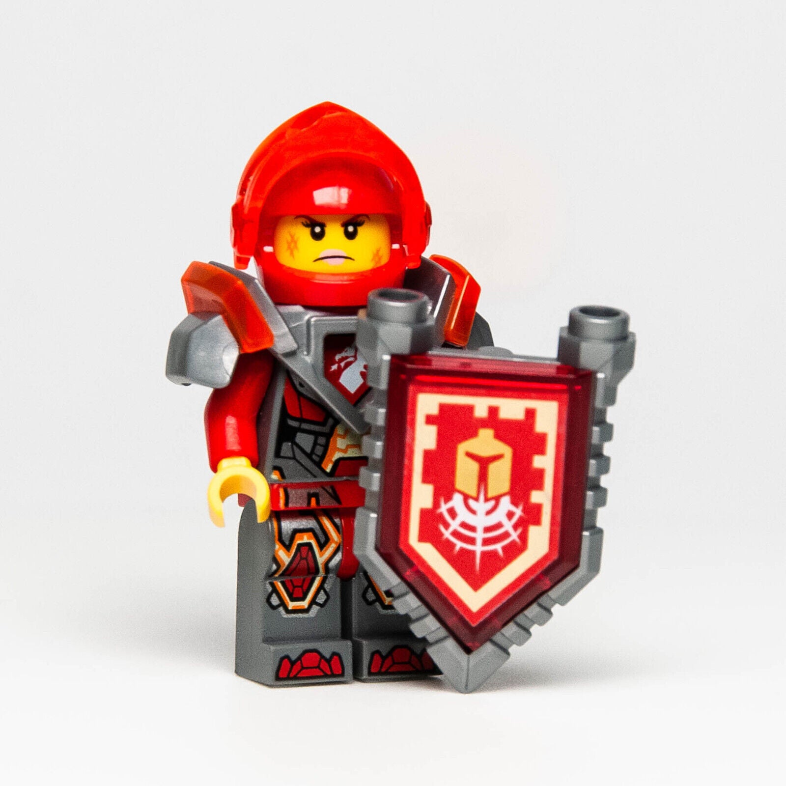 Lego Nexo Knights Minifigure - Macy Halbert (nex086) 70352 70361 70356 Armor - StudBee
