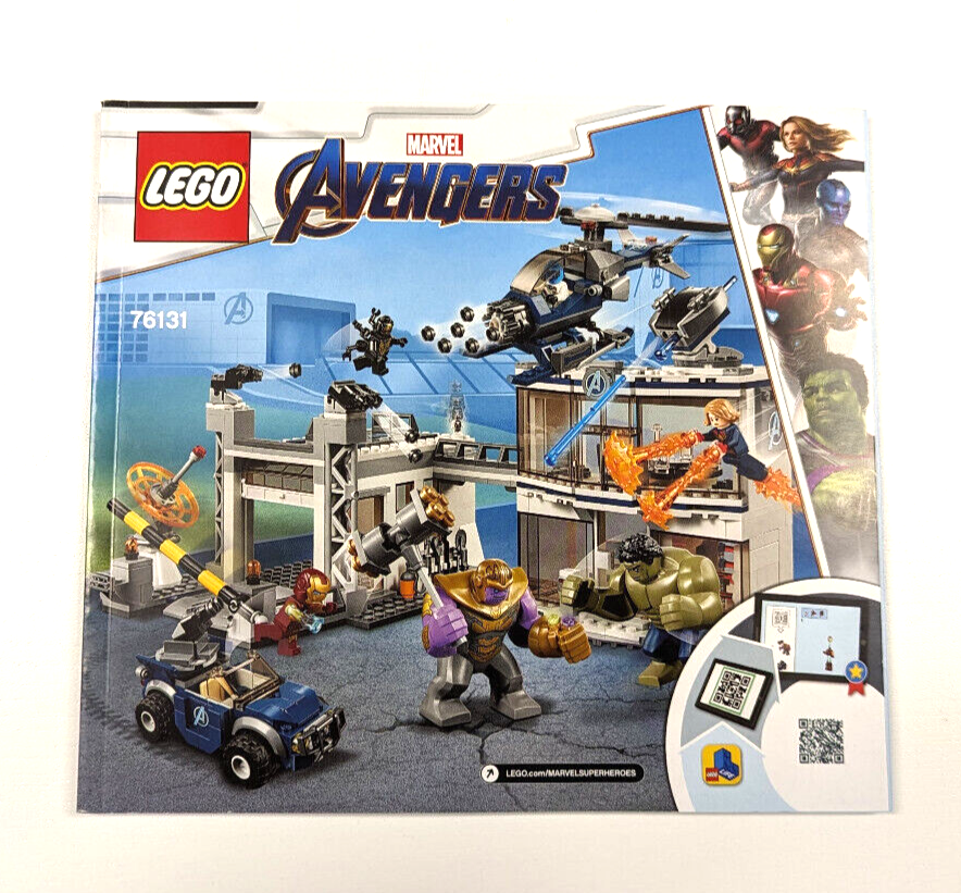 Manual lego heroes assemble hotsell