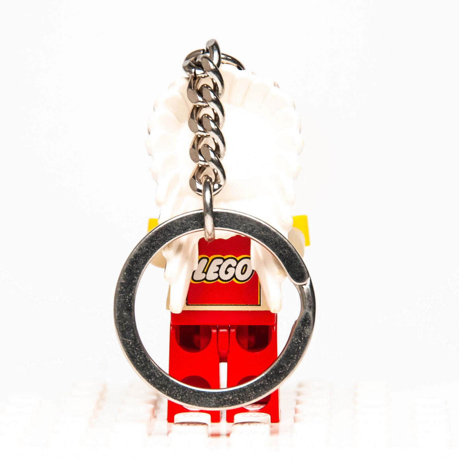 LEGO Indian Chief Minifigure Key Chain Indian Western Native American 1997