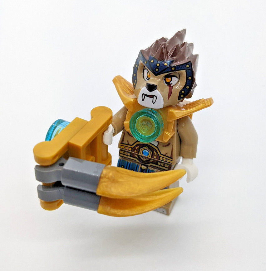 LEGO Legends of Chima Minifigure Longtooth with Shoulder Armor (loc027) - StudBee