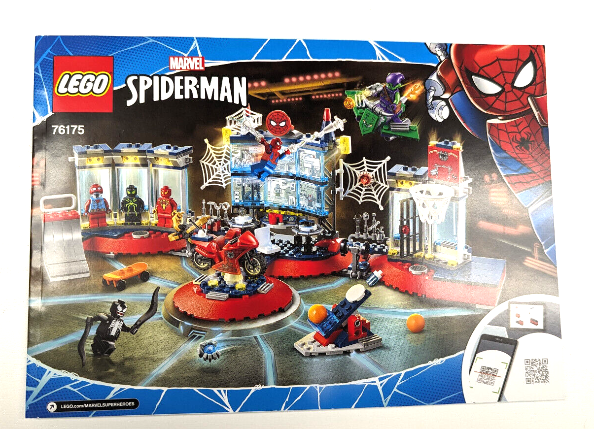 Lego -Instruction Manual Only - 76175 Attack on the Spider Lair - StudBee