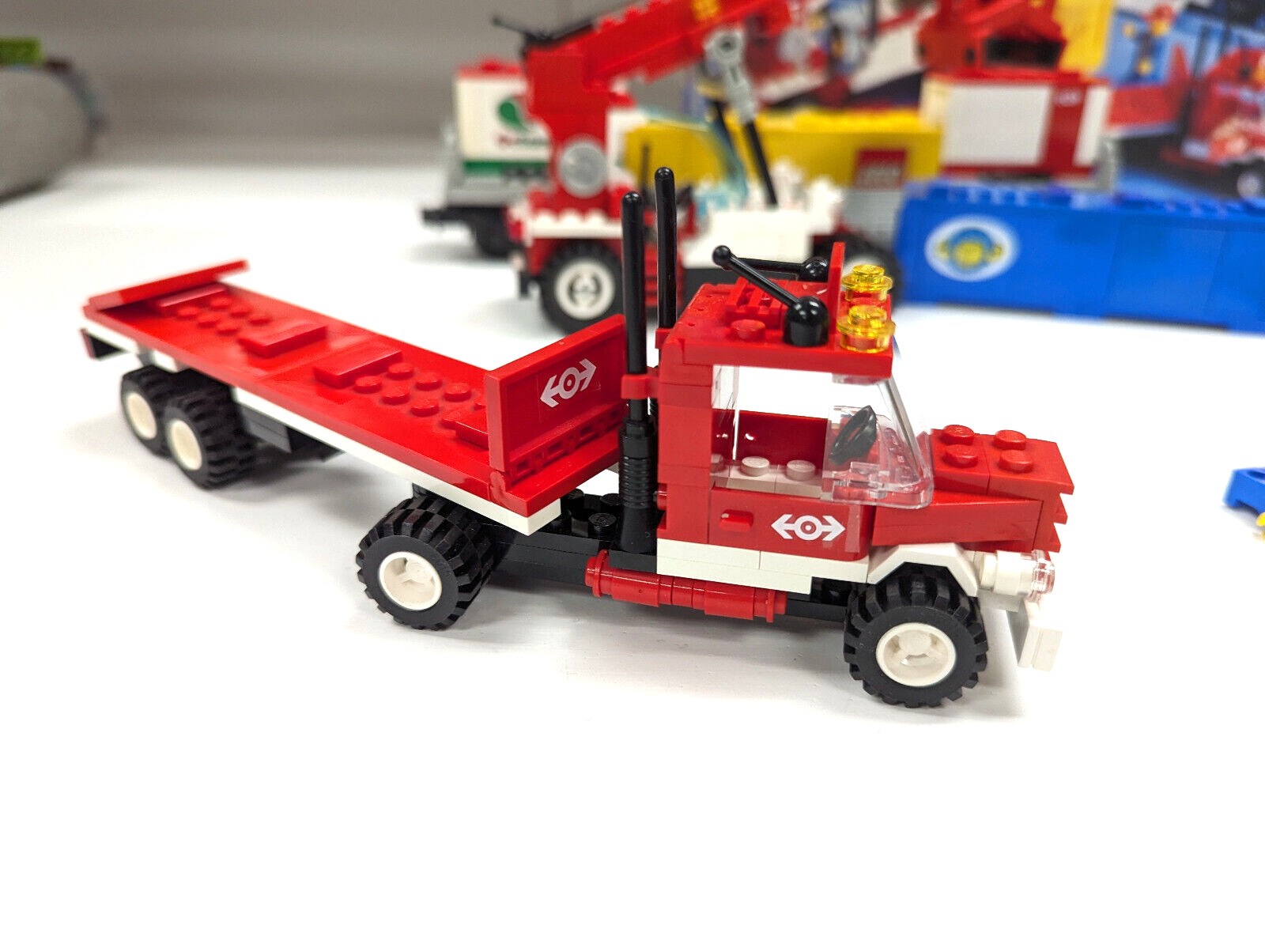 Vintage Lego 9V Train Container Double Stack 4549 - 100% Complete Box Manual - StudBee
