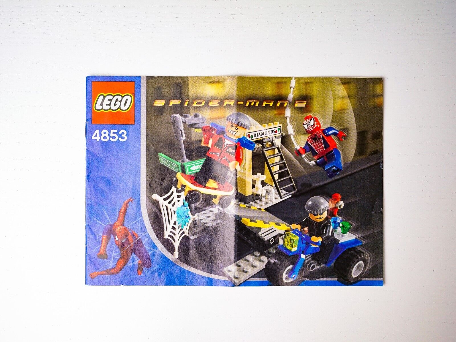 LEGO Spider-Man 2: Spider-Man's Street Chase (4853) Complete with Manual - Video - StudBee