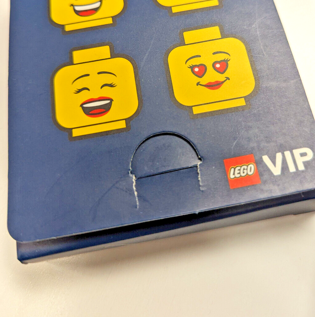 LEGO Minifigure  (Lot of 2 Boxes) Dual Sided Faces Drink Coasters 5007623 Decor - StudBee