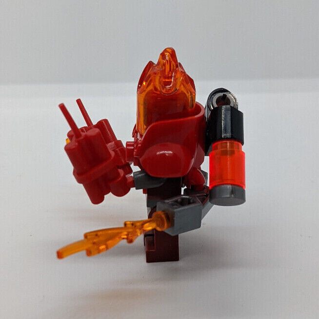 LEGO Minifigure Ultra Agents -  Infearno (uagt009) 70162 Villian w Dynamite - StudBee