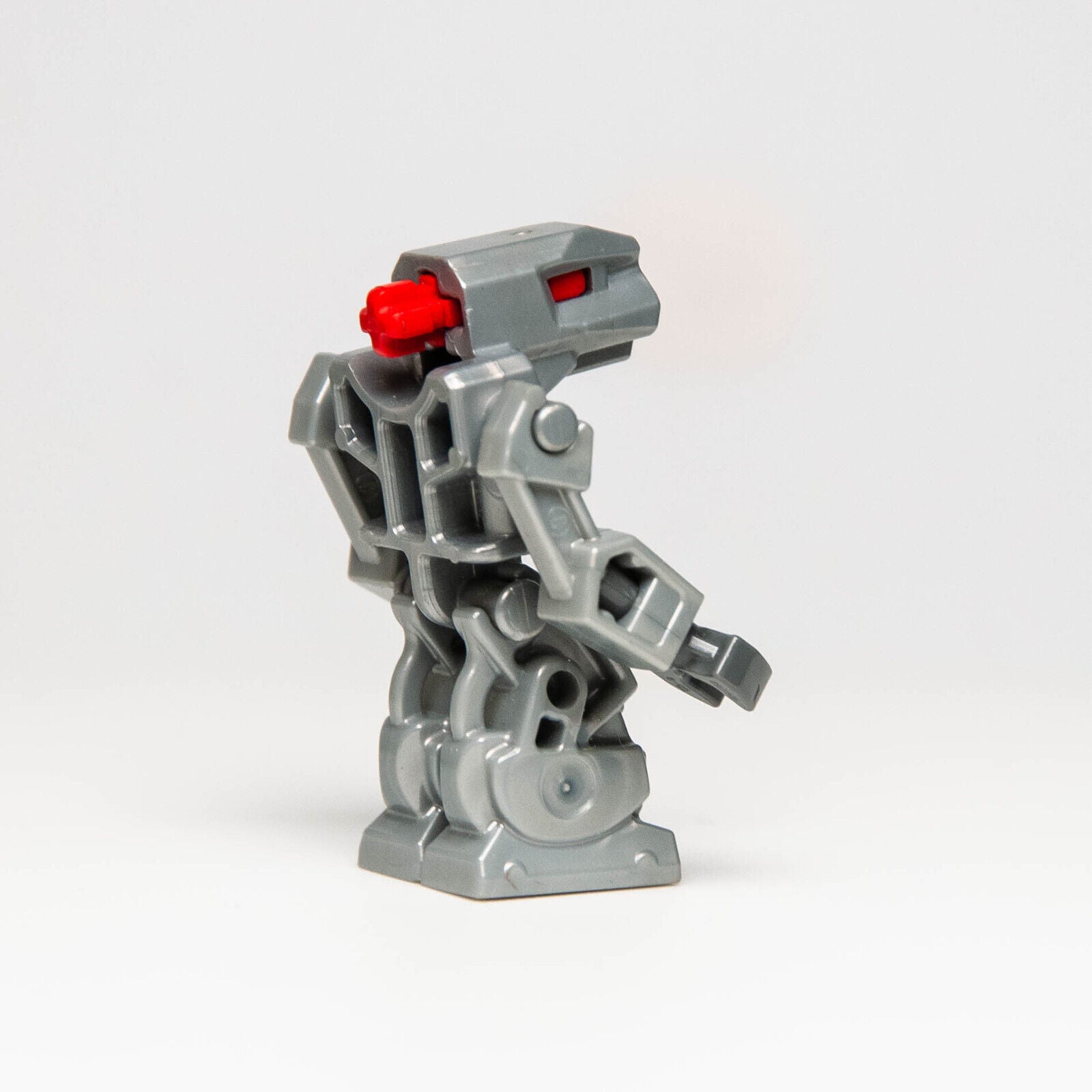 LEGO Minifigure Exo Force Devastator - Pearl Light Gray, Red Eyes (exf015) - StudBee