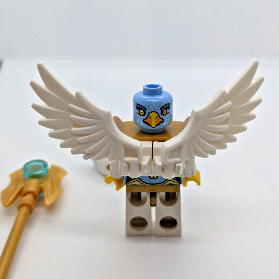 Lego Eris Minifigure Heavy Armor 70009 Eagle Legends Chima (loc037) - StudBee