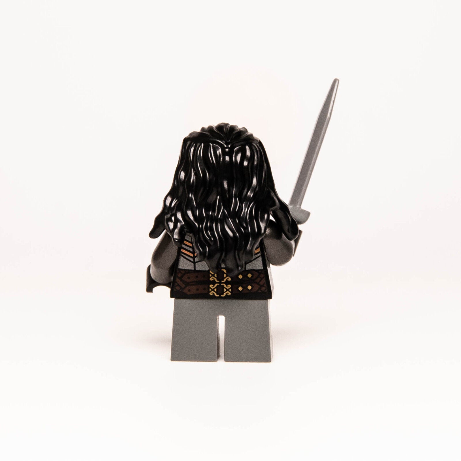 Lego LoTR Hobbit Minifigure - Kili the Dwarf Gold (lor096) 79018 Lonely Mountain - StudBee