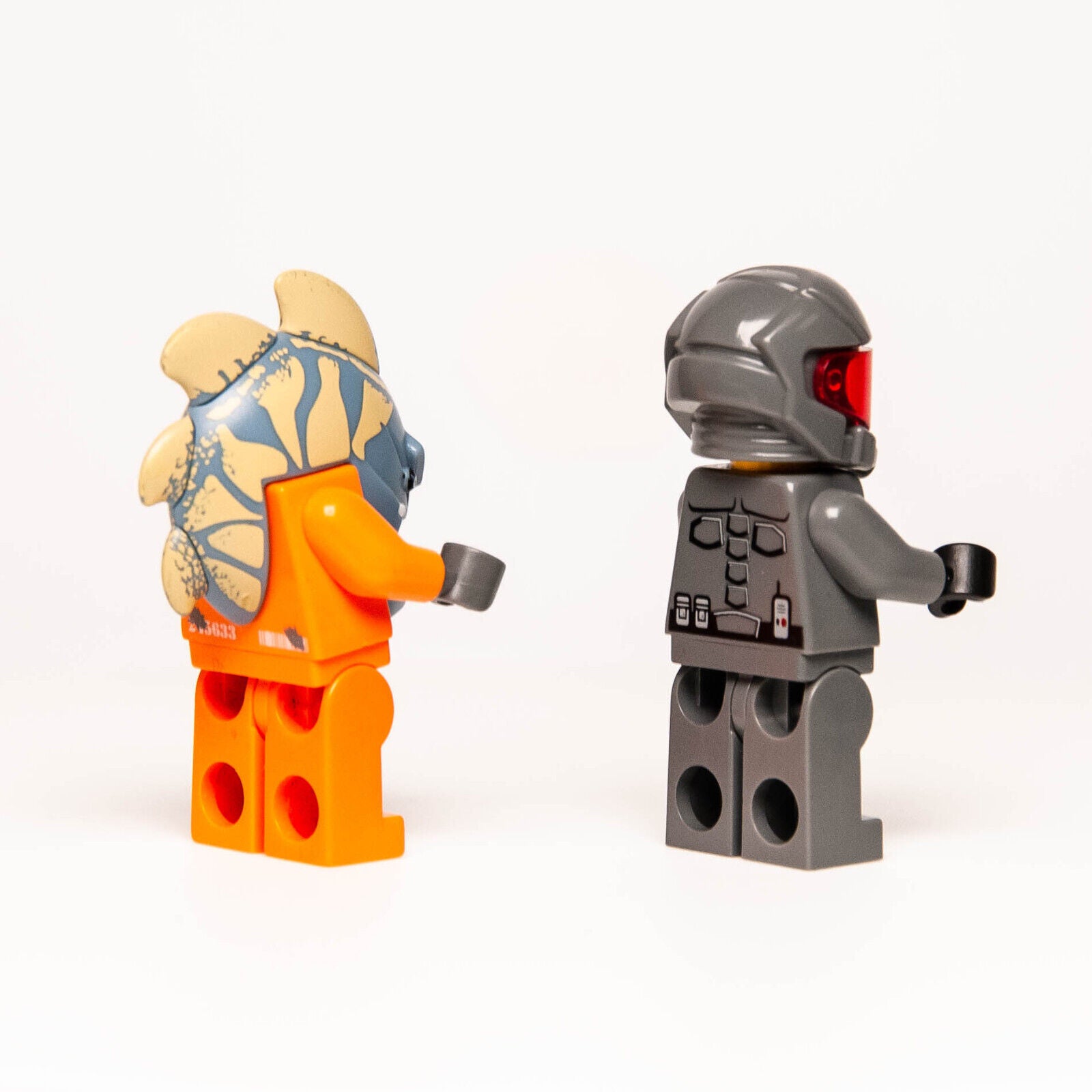 LEGO Space Police Minifigure Lot: Alien Jawson (sp113) & Officer 15 (sp119) 5983 - StudBee