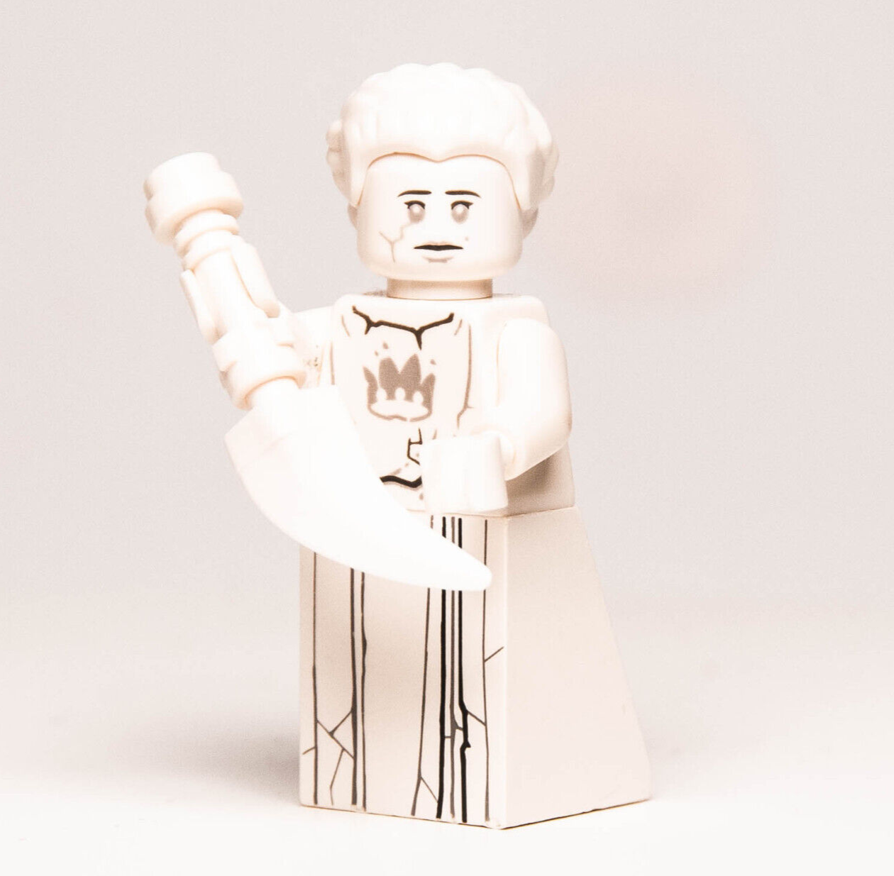 LEGO Nexo Knights Minifigure - White Stone Statue (nex121) 70357 Knighton Castle - StudBee