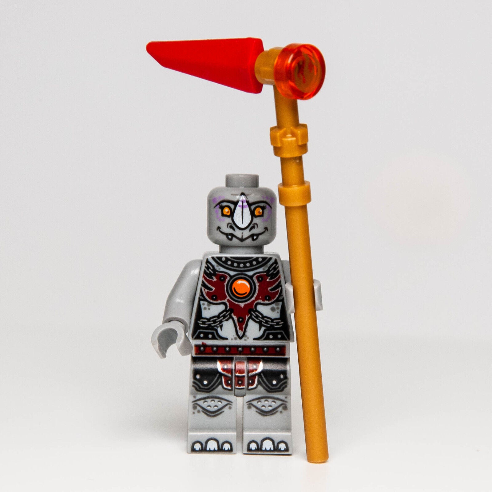 LEGO Chima Minifigure - Fire Chi Rinona (loc158) 70226 - StudBee