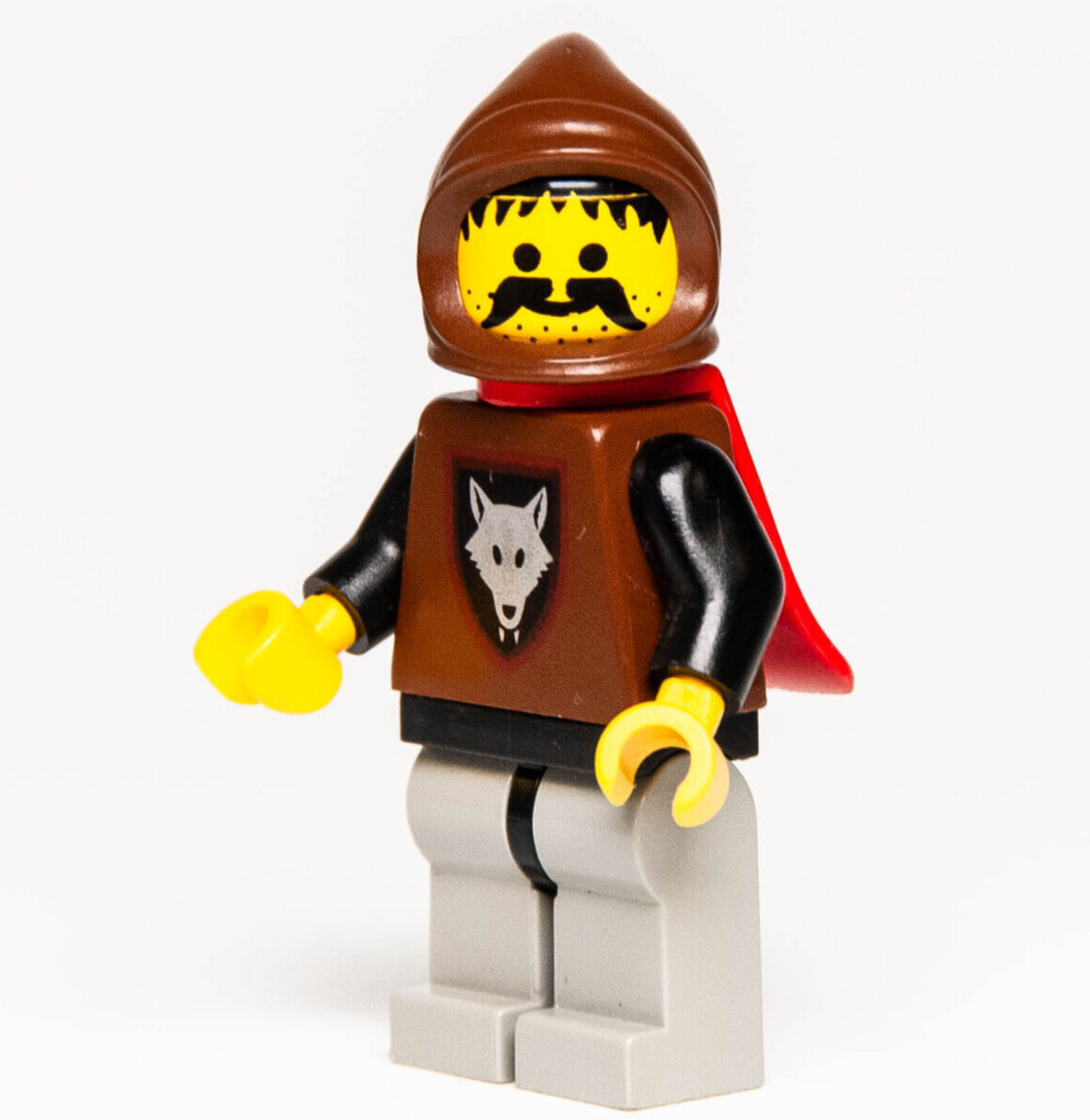 LEGO Castle Black Knights Minifigure - Wolfpack Red Cape (cas252) 6086 6075 - StudBee