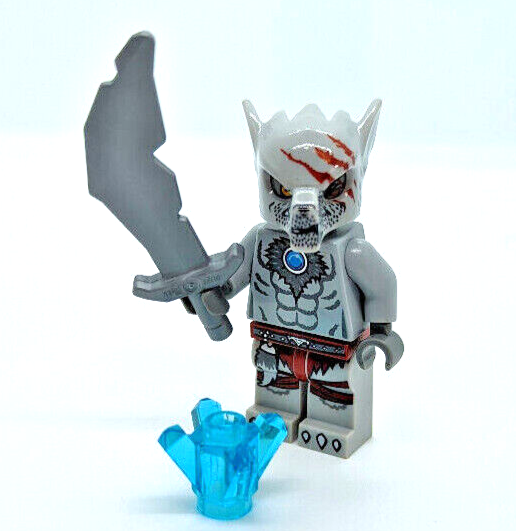 Lego Legends Of Chima Minifigure Winzar (Loc009) with Sword and Crystal - StudBee