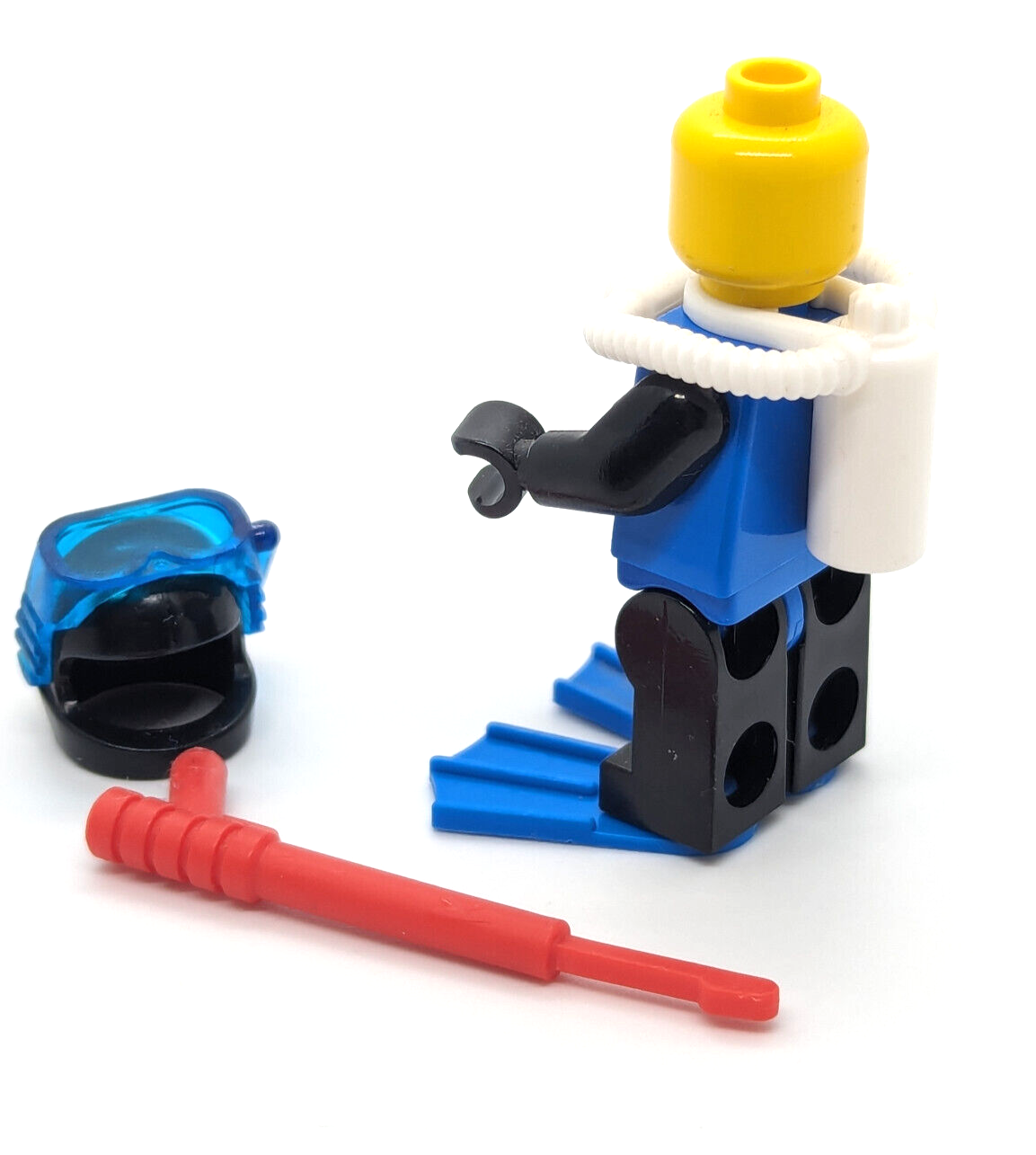 Lego Vintage Divers Lot: Blue Diver (div001a)  & Sawfish Shark 6558 6559 6556 - StudBee