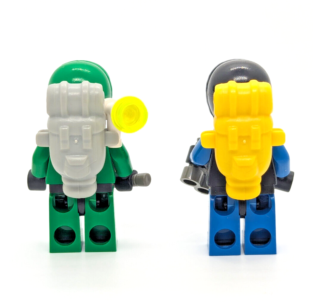 LEGO Arctic Minifigure Lot & Polar Bear - Outpost - 6520 (arc003 arc008 (brr