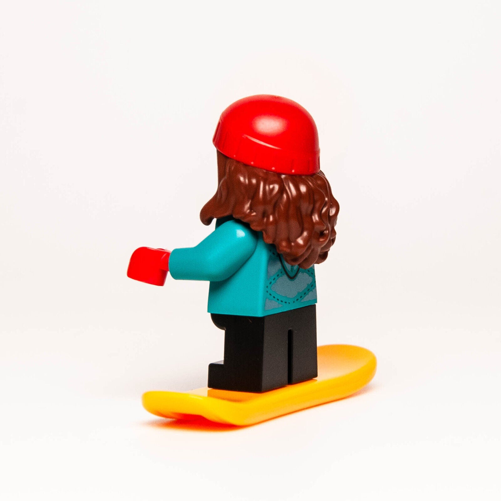 New LEGO BAM Q1 2024 Minifigure - Winter Snowboard Girl Kid Athlete Sports (wtr - StudBee