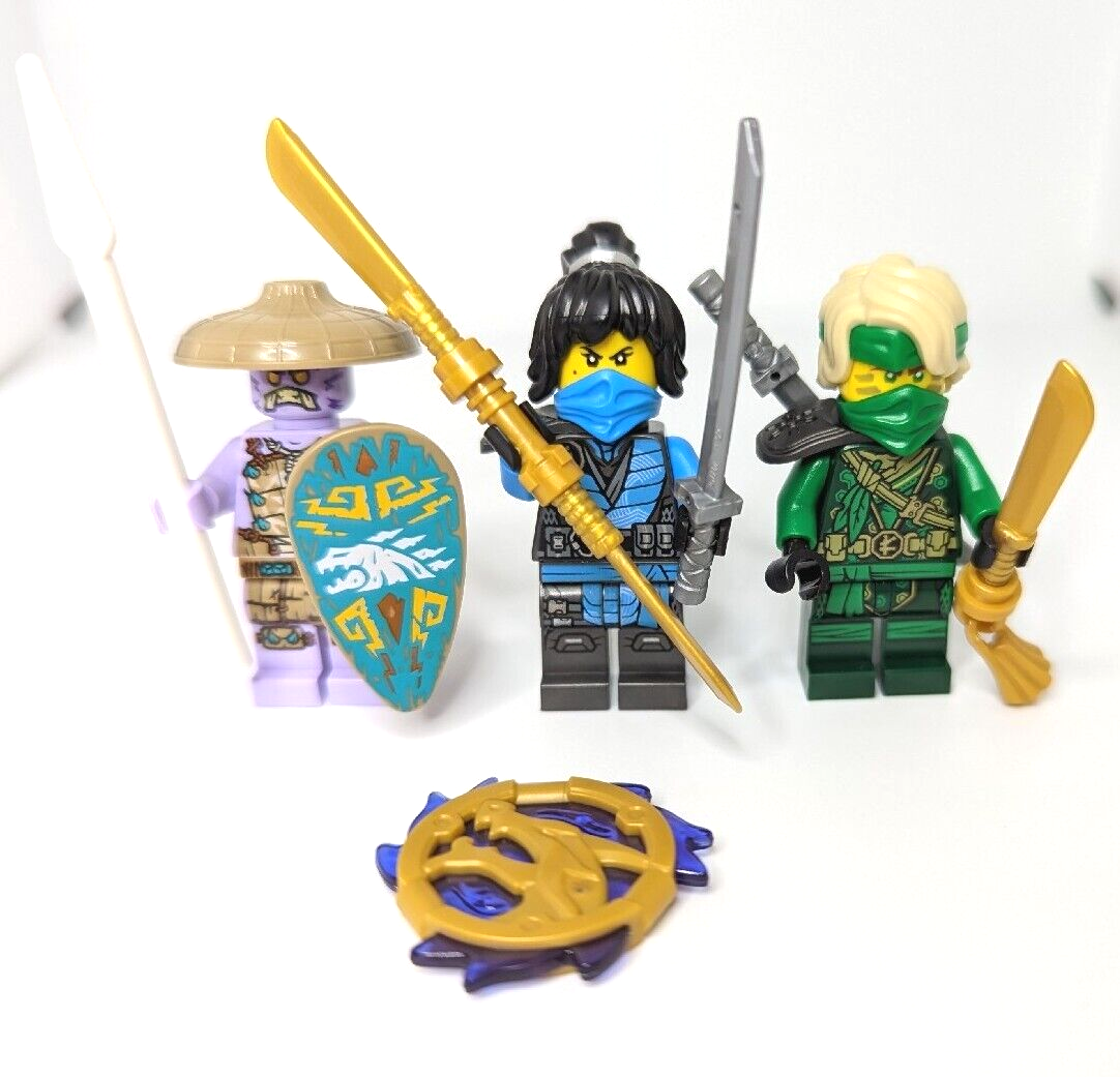 New Lego Ninjago Island 71745 Minifigure Lot: Nya, Lloyd, Rumble Keeper (njo - StudBee