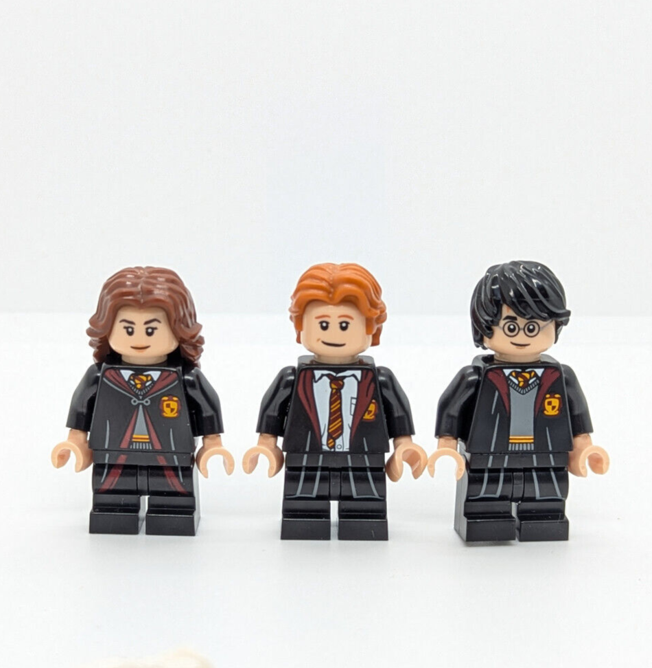 LEGO CMF Series 1 Lot: Harry, Ron, Hermione, Scabbers, Hedwig, Crookshanks 71022