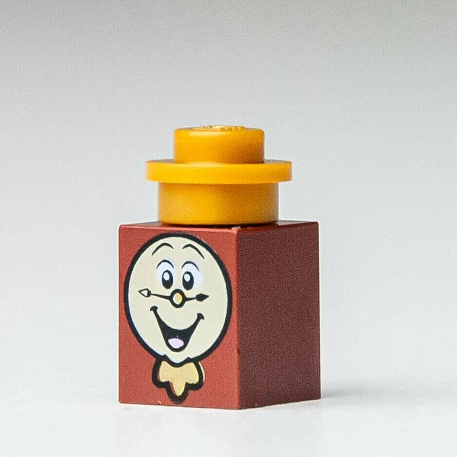 New LEGO Cogsworth Minifigure - Belle's Storybook Adventures - 43177 (dp092) - StudBee