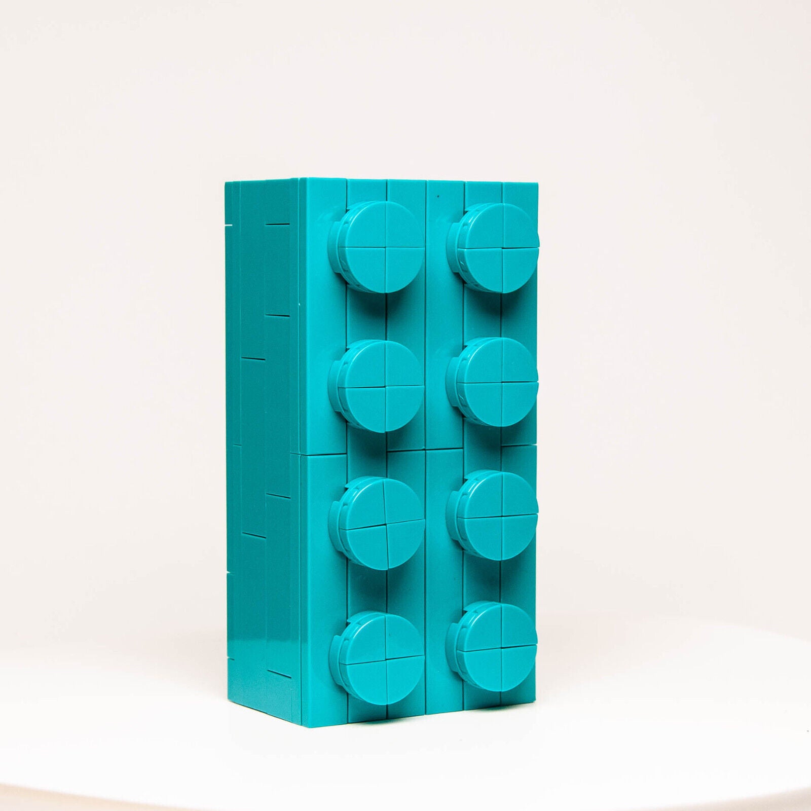 New SEALED Lego 6346101 Buildable 2x4 TEAL BRICK 5006291 - StudBee