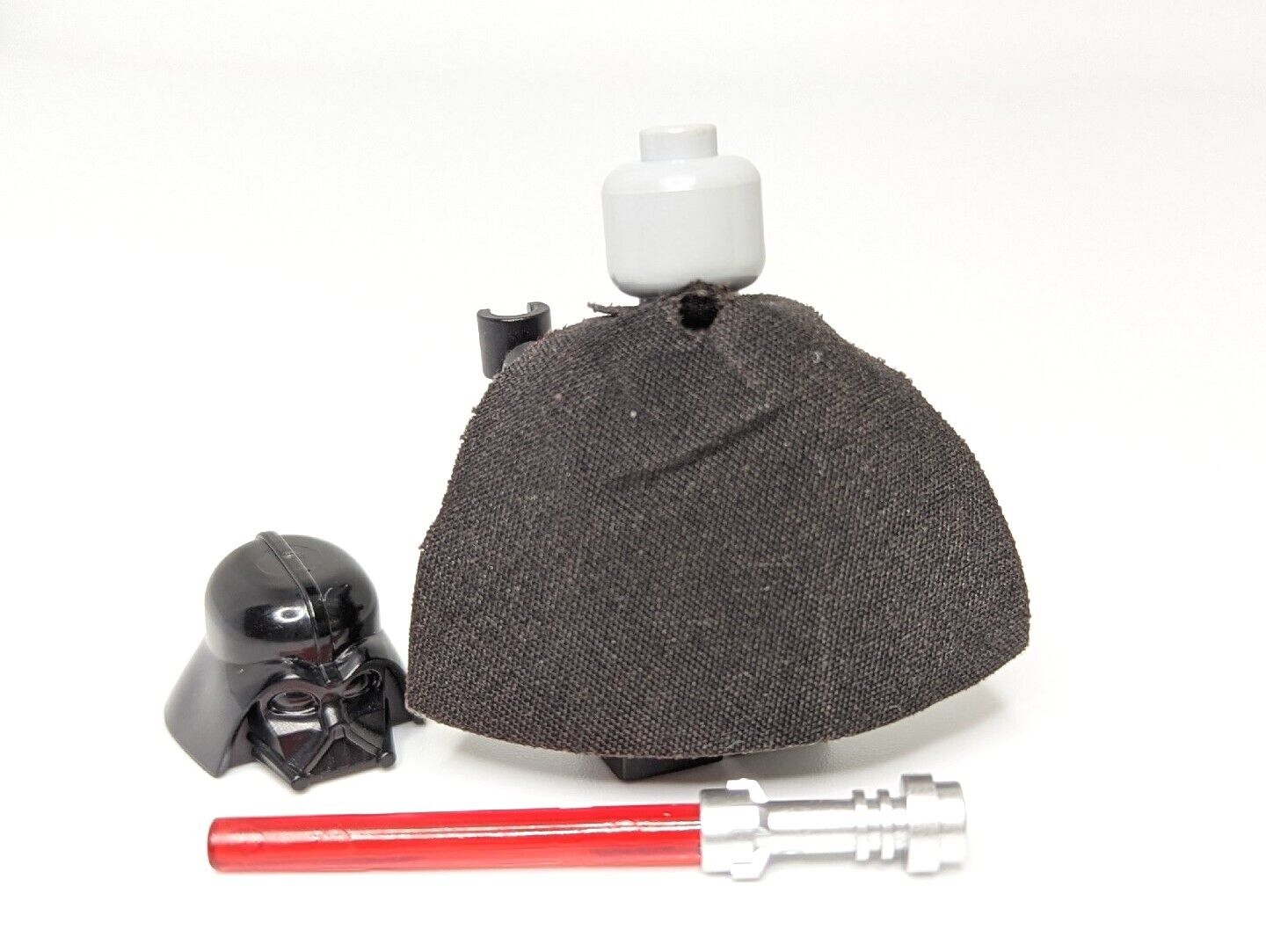 LEGO Star Wars Minifigure - Darth Vader Death Star Torso,  No Eyebrows (sw0232) - StudBee
