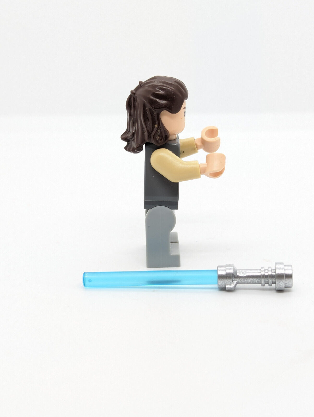 LEGO Star Wars Minifigure - Rey (sw0866) 75189 75216 Jedi Gray Robe - StudBee