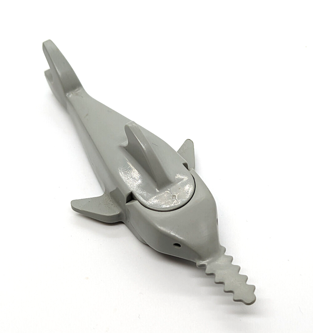 Lego Divers Minifigure (div018a) and Sawfish (2547c02) 6441 Deep Reef Sea Boat - StudBee