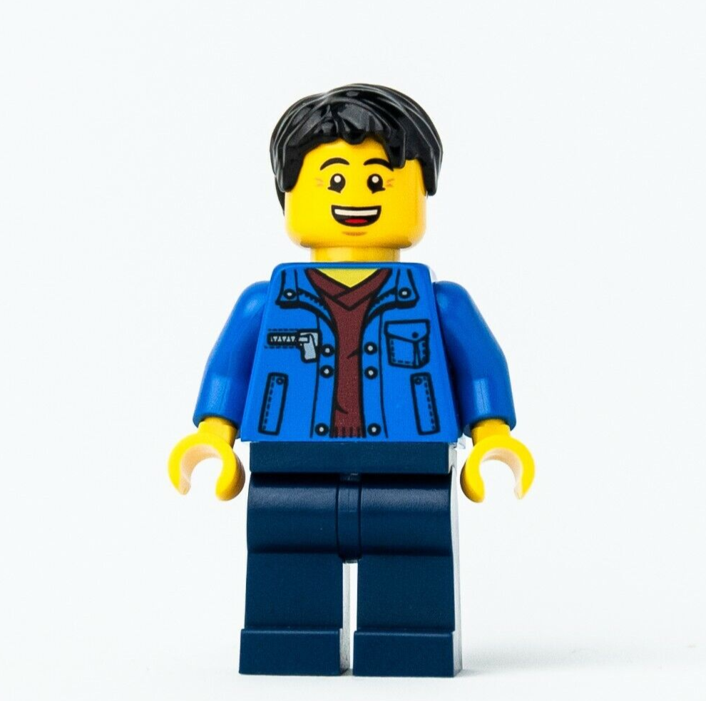 New LEGO Man Minifigure - Chinese New Year Temple Fair - 80105 (hol184) - StudBee