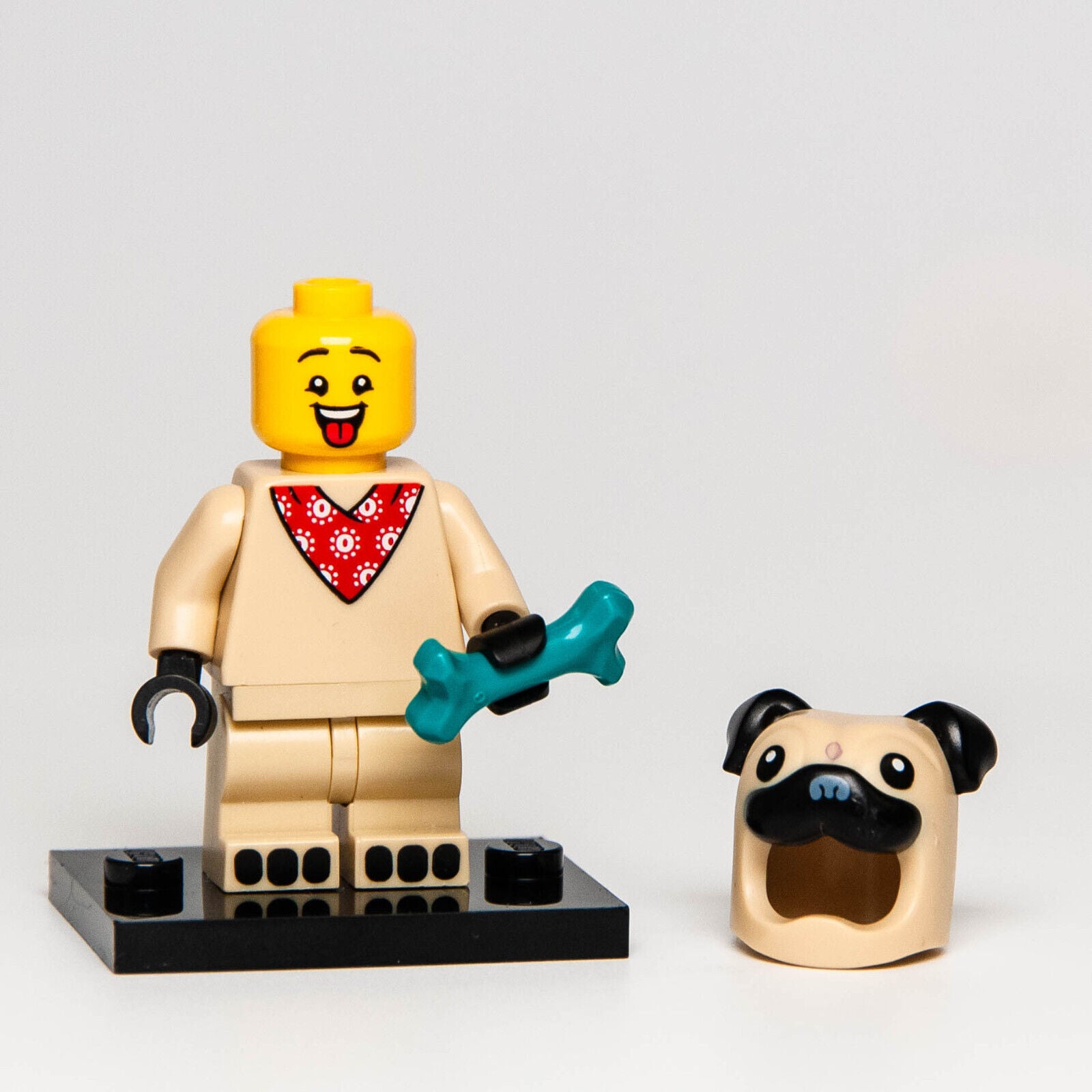 LEGO Series 21 CMF Minifigure - Pug Dog Costume Guy (col378 col21-5) 71029 - StudBee