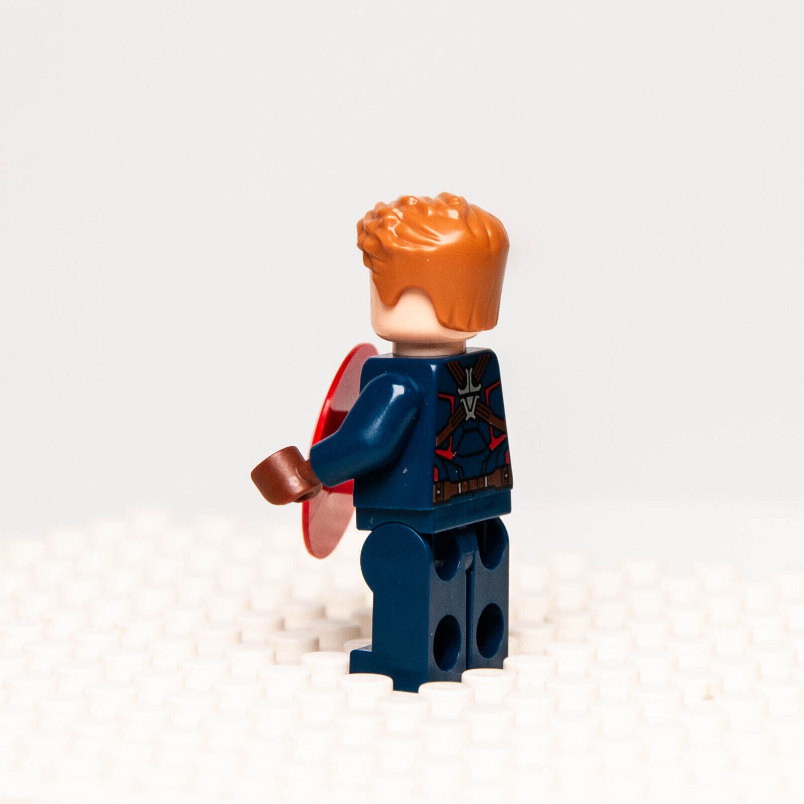 LEGO Minifigure Captain America - Detailed Suit (sh264) Marvel 76047 - StudBee